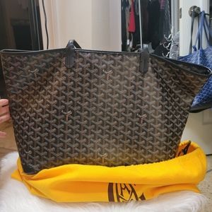 Goyard black handbag